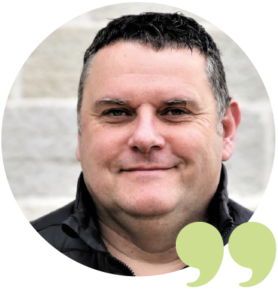 le maire de Desnes Fabrice Grimaut